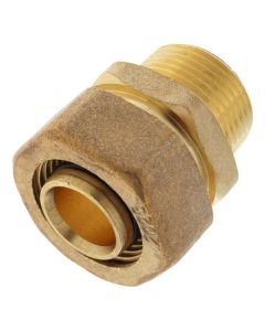 3/4" PEX-AL-PEX Compression x 3/4" Male Threaded Adapter