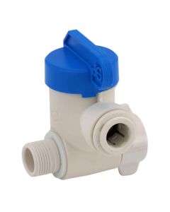 3/8" Male Compression x 3/8" Female Compression x 3/8" OD Speedfit Angle Stop Adapter Valve