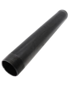 3" x 24" Black Nipple
