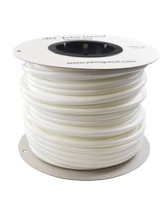 1/2" OD White LLDPE Tubing (250 ft Coil)