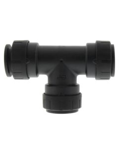 PEI0228E PEX Union Tee, 3/4" CTS, Black