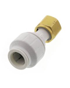 1/2" CTS ID x 1/2" NPS JG Twist & Lock Speedfit Secure Female Connector (Brass Nut)