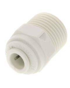 1/4" OD x 3/8" NPTF Male Adapter (Single-Pack)