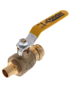 3/4" PEX Crimp x Press Ball Valve