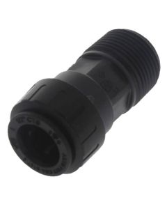 1/2" CTS ID x 3/4" NPT JG Twist & Lock Speedfit Secure Male Connector