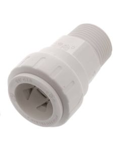 3/4" CTS ID x 3/4" NPT JG Twist & Lock Speedfit Secure Male Connector