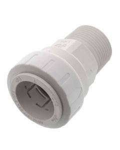 1" CTS ID x 1" NPT JG Twist & Lock Speedfit Secure Male Connector
