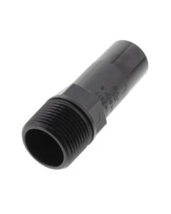 PSEI052826E PEX Male Stem Adapter, 3/4" CTS x 3/4" NPT, Black