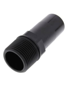PSEI053628E PEX Male Stem Adapter, 1" CTS x 1" NPT, Black