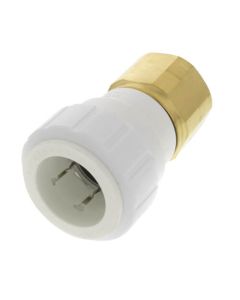 3/4" CTS ID x 3/4" NPT JG Twist & Lock Speedfit Secure Female Connector