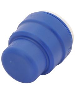1/2" CTS ID JG Twist & Lock Speedfit End Cap (Blue)