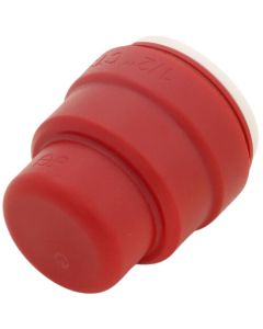 1/2" CTS ID JG Twist & Lock Speedfit End Cap (Red)