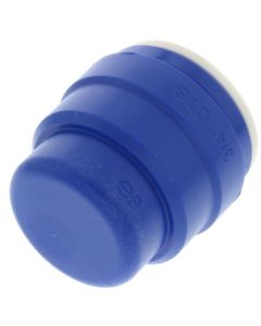 3/4" CTS ID JG Twist & Lock Speedfit End Cap (Blue)