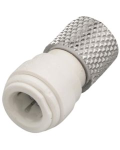 3/8" OD Tube x 9/16"-24 UNEF JG Twist & Lock Speedfit Secure Female Compression Connector
