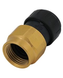 3/8" CTS x 1/2" NPS ProLock Female Adapter (Brass Nut)