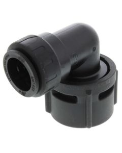 PSEI63283AE Female Elbow Connector, 3/4" CTS x 1-1/4" NPS, Black
