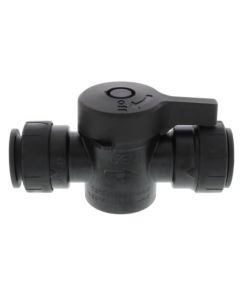 PSEISV28EP Shut Off Valve, 3/4" CTS, Black