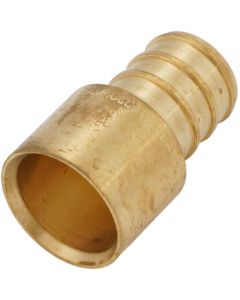5/8" PEX x 1/2" Female Sweat Copper Pipe Brass Adapter (Lead Free)