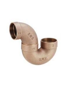 1-1/2" DWV P-Trap Less Cleanout