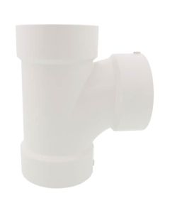 4" PVC DWV Sanitary Tee