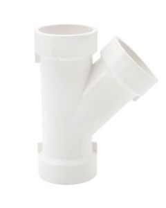 1-1/2" PVC DWV Wye (NSF)