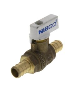 1/2" PEX Bronze Mini Ball Valve (Lead Free)