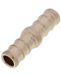 3/8" PEX x 3/8" PEX DZR Brass Coupling (Lead Free)