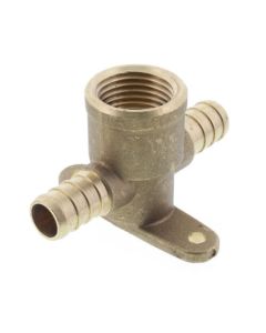 1/2" PEX x 1/2" Female Drop Ear Tee (Lead Free)
