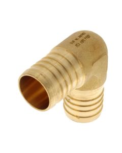 1-1/4" PEX x 1-1/4" PEX Brass 90 Elbow (Lead Free)