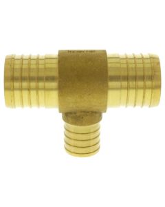 1-1/2" PEX x 1-1/2" PEX x 1" PEX Brass Tee (Lead Free)
