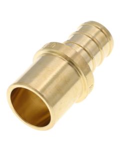 1/2" PEX x 1/2" Male Sweat Copper Fitting DZR Brass Adapter (Lead Free)