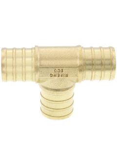 3/4" PEX DZR Brass Tee (Lead Free)