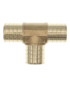 1" PEX DZR Brass Tee (Lead Free)