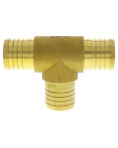 1-1/2" PEX Brass Tee (Lead Free)