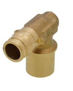 ProPEX Baseboard Elbow, 5/8" PEX x 3/4" Copper Fitting Adapter