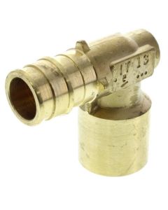 ProPEX Baseboard Elbow, 5/8" PEX x 3/4" Copper Adapter