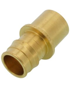 1" ProPEX x 1" Male Sweat Copper Fitting Adapter (Brass)