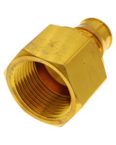 3/4" ProPEX x 1" NPT Brass Female Adapter