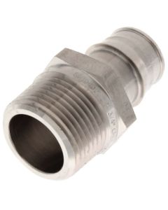 3/4" ProPEX Stainless Steel Male Threaded Adapter