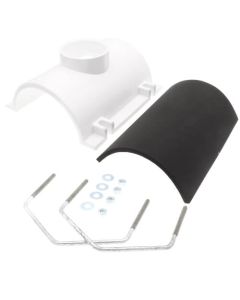 4" x 2" PVC Saddle Tee Conversion Kit w/ Gasket