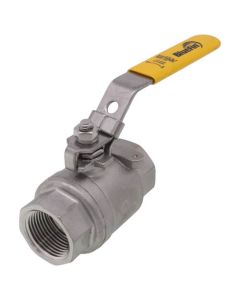 1" IPS Full Port 316 Stainless Steel 2-Piece Ball Valve