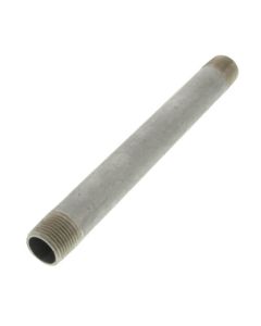 3/8" x 6" Stainless Steel Nipple