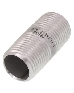 1/2" x 1-3/4" Stainless Steel Nipple