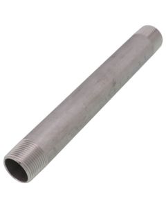 3/4" x 8" 316/316L Stainless Steel Nipple