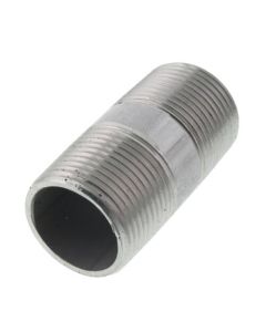 1" x 2-1/2" Stainless Steel Nipple