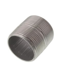 1-1/4" x Close Stainless Steel Nipple