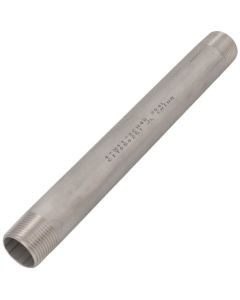 1" x 11" Stainless Steel Nipple