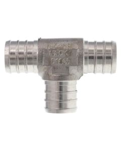 3/4" PEX Stainless Steel Tee (Lead Free)