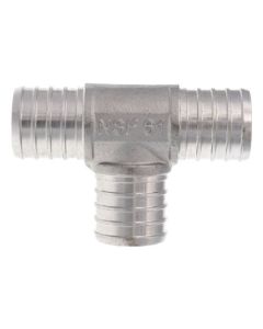 1" PEX Stainless Steel Tee (Lead Free)