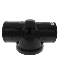 3" TESTRITE No-Hub PVC DWV Test/Cleanout Tee with Plug